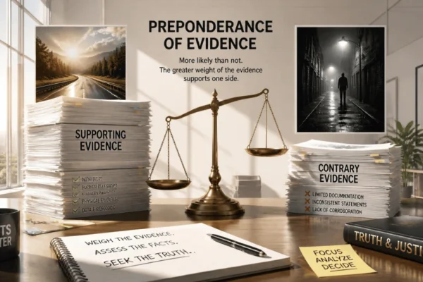 Preponderance of Evidence Explained: What the 51% Rule Means, How the Civil Burden of Proof Works