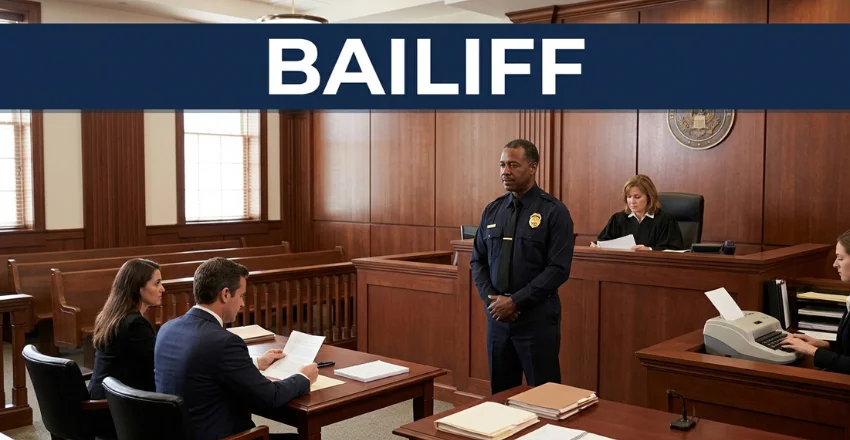 Baliff Meaning in U.S. Courts: What Bailiffs Do, Their Authority, and Why It Matters