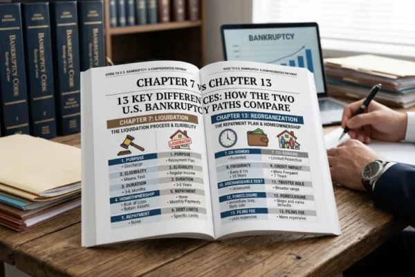 chapter 7 13 differences